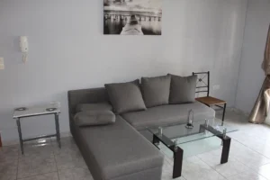 Studio for rent, DEPOS Kavala, furnished studio, student accommodation, 45 sqm studio, individual heating, balcony, ground floor apartment, Kavala real estate